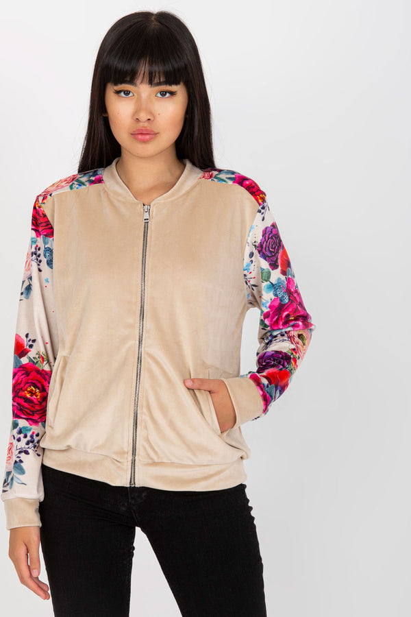 T-shirt femme Rue Paris Sweatshirt Sweatshirt — beige