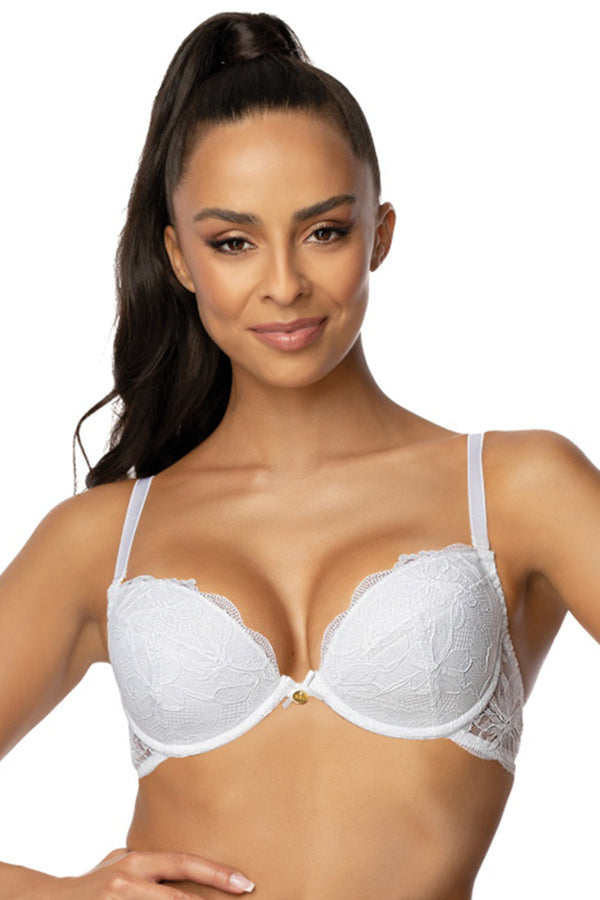 Soutien-gorge push-up femme Mat — blanc