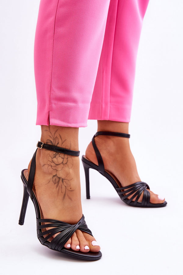 Sandales femme Step in style À Talons À — noir