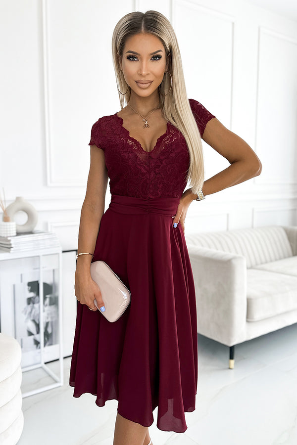 Robe femme Numoco De Soirée De — rouge