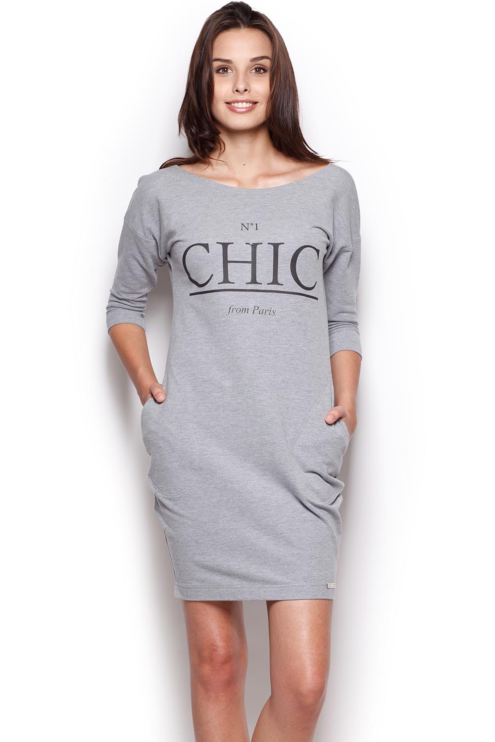 Robe femme Figl De Jour De — gris