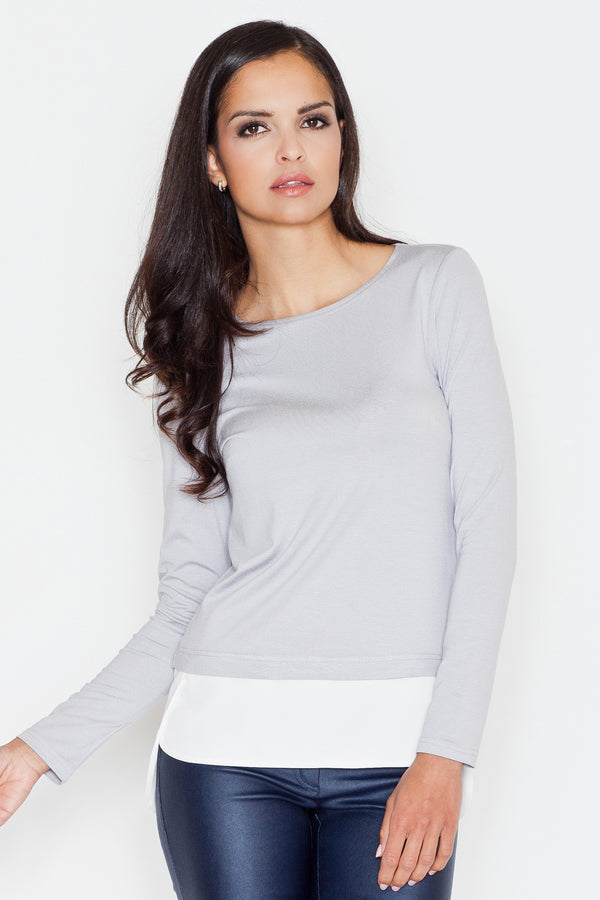 Blouse femme Figl Chemisier Chemisier — gris