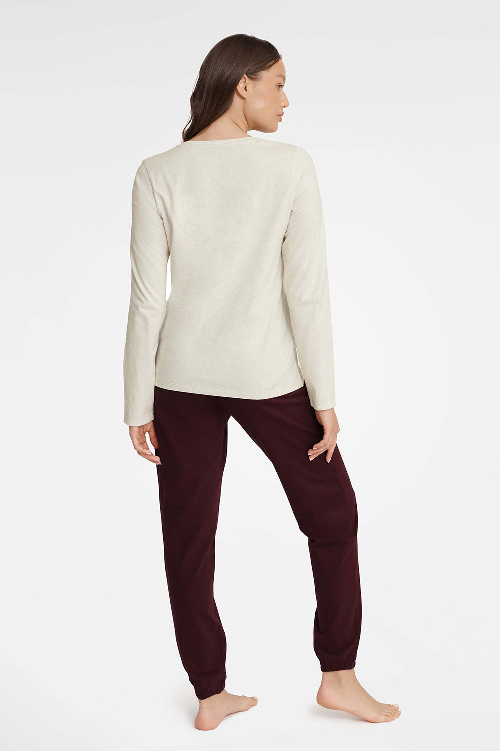 Pyjama femme Henderson — beige