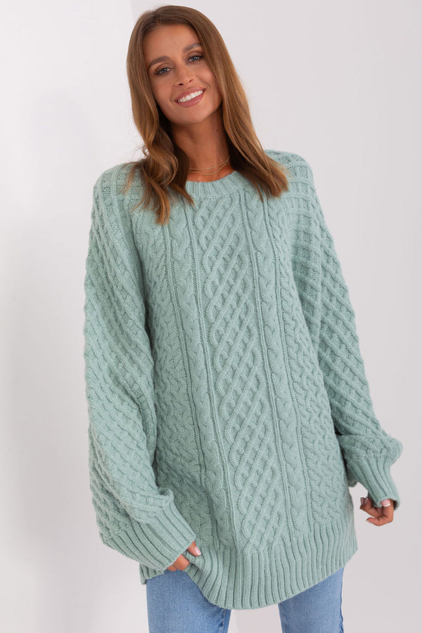 Pull femme AT Chandail Long Chandail — vert