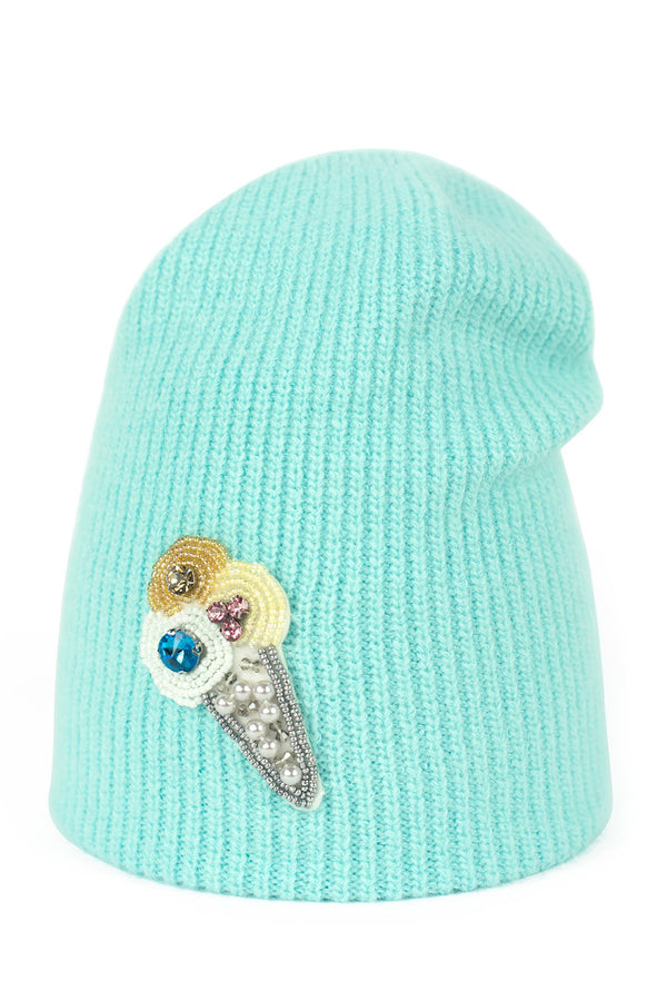 T-shirt femme Art of polo Bonnet Bonnet — bleu
