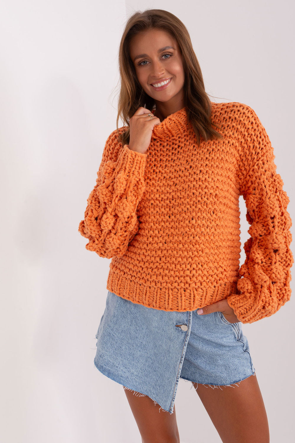 Pull femme AT Chandail Chandail — orange