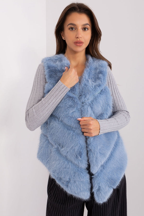 Gilet femme AT — bleu