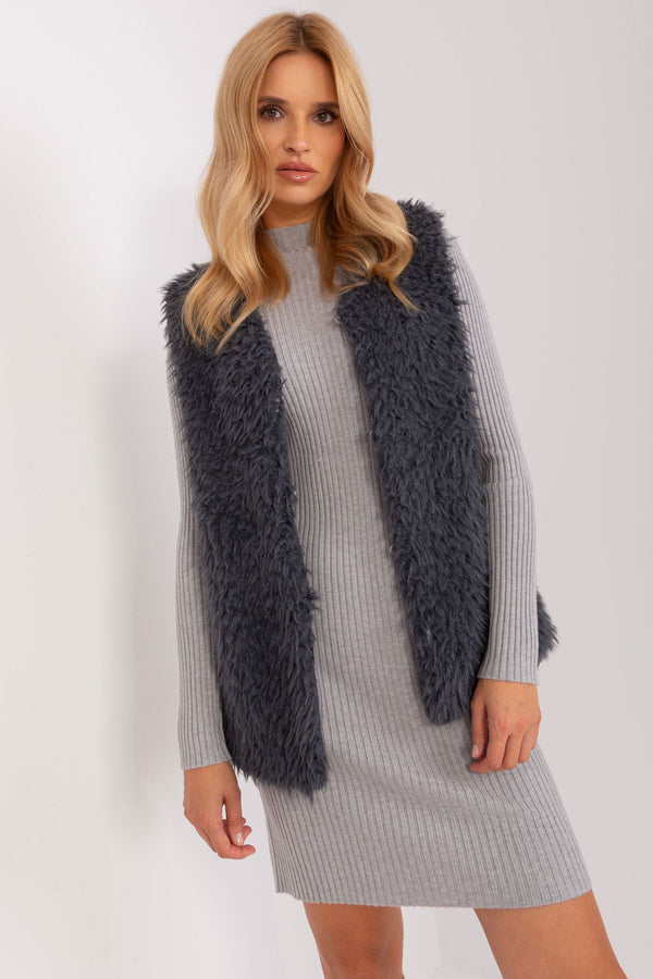 Gilet femme Och Bella — gris
