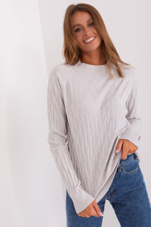 Pull femme AT Chandail Chandail — gris