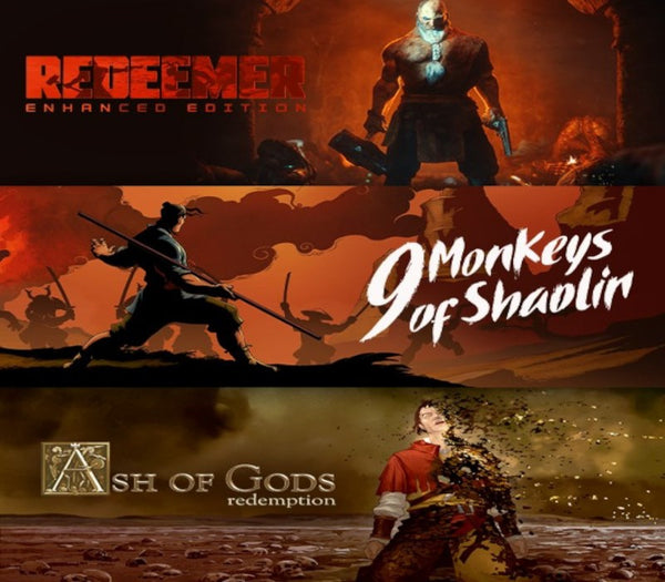 9 Monkeys of Shaolin + Ash of Gods + Redeemer: Bundle US XBOX One /