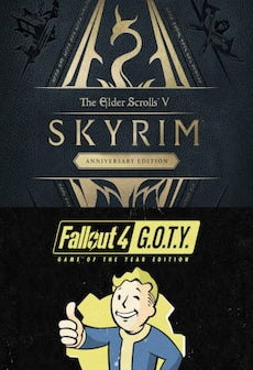 Skyrim Anniversary Edition + Fallout 4 G.O.T.Y Bundle (PC) - Steam Key - GLOBAL