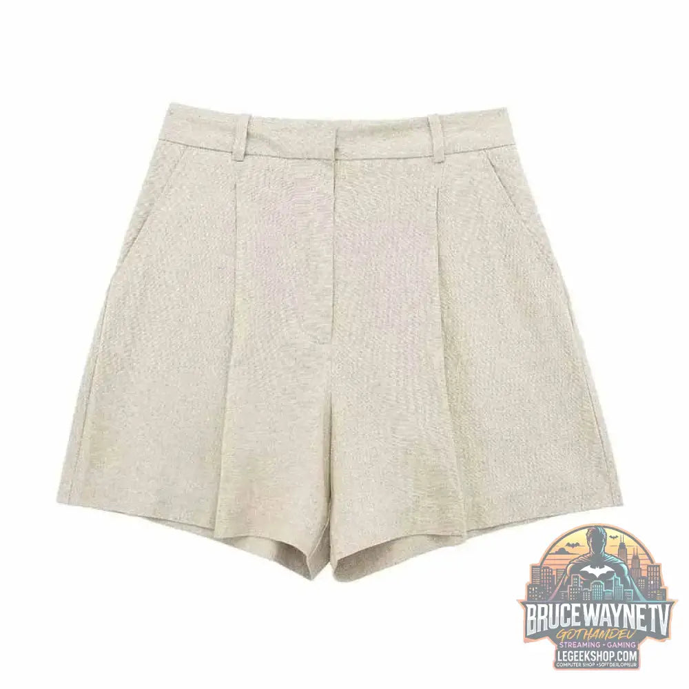 👗 Ensemble deux pièces femme – Gilet sans manches & short à poches - Legeekshop