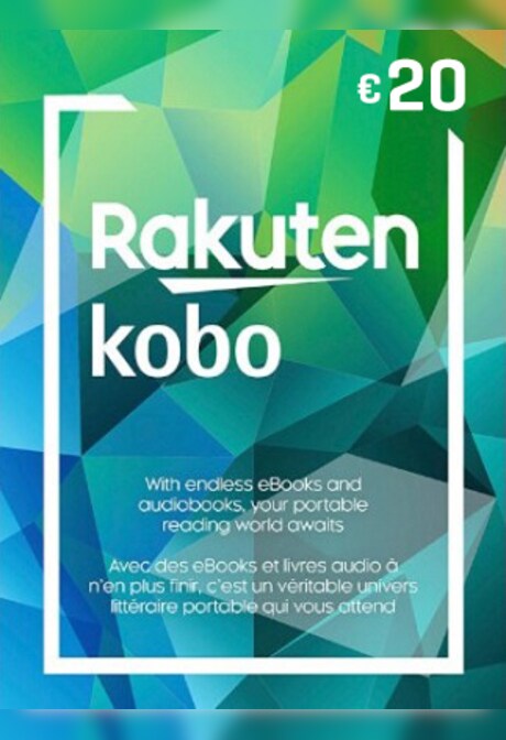 Rakuten Kobo eGift Card 20 EUR - Kobo Key - For EUR Currency Only