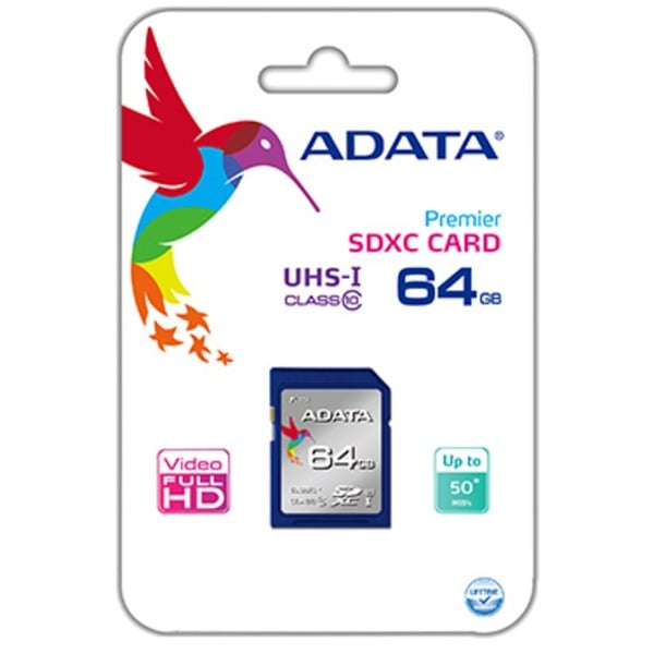 ADATA Premier 64 GB SDXC, Speicherkarte - ADATA