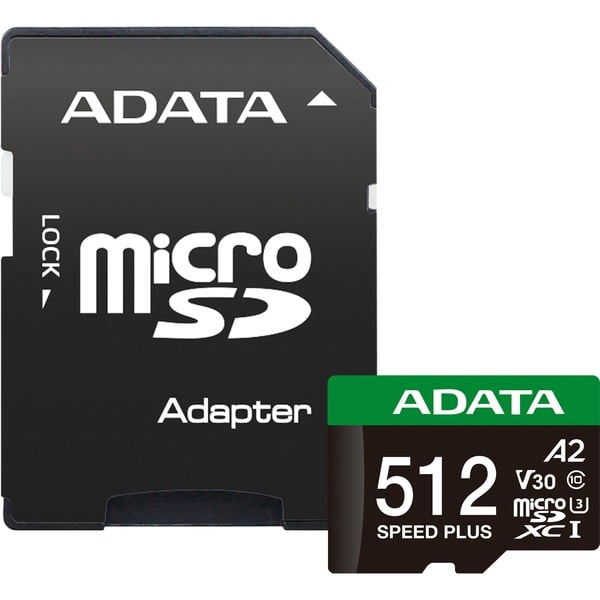 ADATA SPEED PLUS microSDXC 512 GB, Speicherkarte - ADATA