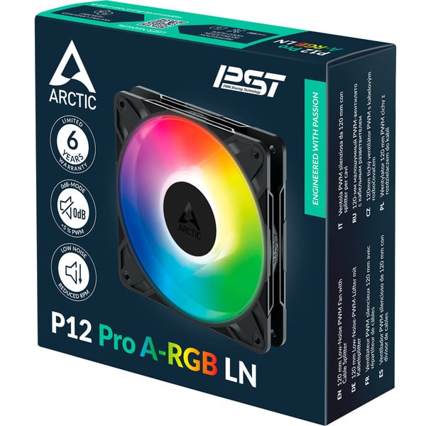 ARCTIC P12 Pro A-RGB LN, Gehäuselüfter - ARCTIC - vue 10