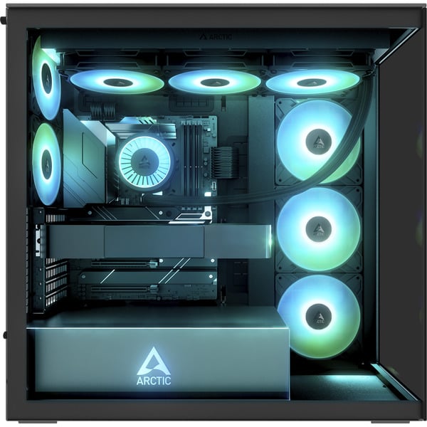ARCTIC Xtender Mirror Black Design, Tower-Gehäuse - ARCTIC - vue 5