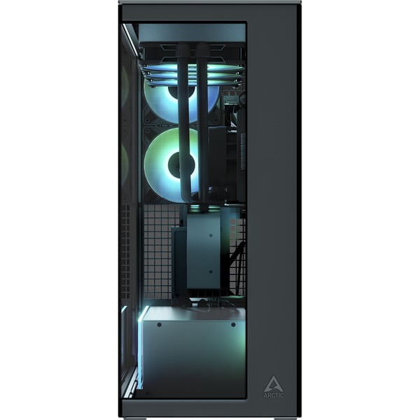 ARCTIC Xtender VG Mirror Black Design, Tower-Gehäuse - ARCTIC - vue 3
