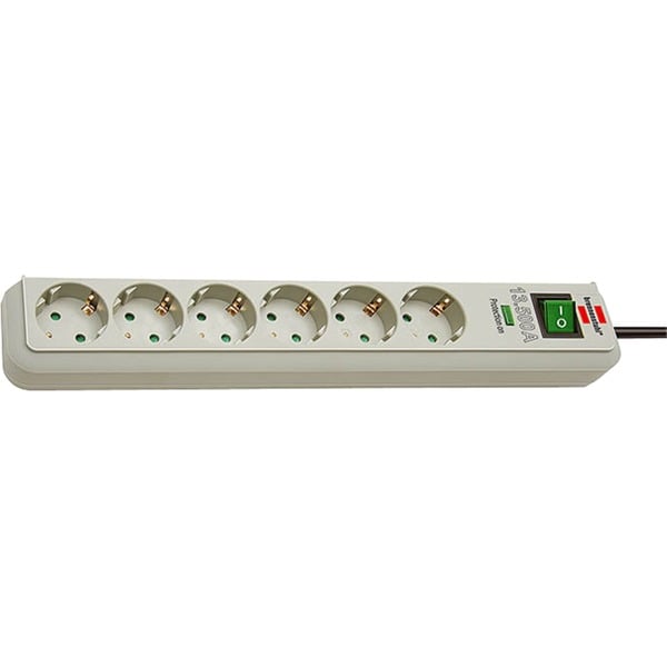 Brennenstuhl Eco-Line Steckdosenleiste 6-fach - Brennenstuhl