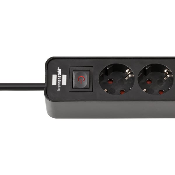 Brennenstuhl Ecolor Steckdosenleiste 4-fach, 2x USB-C - Brennenstuhl - vue 4