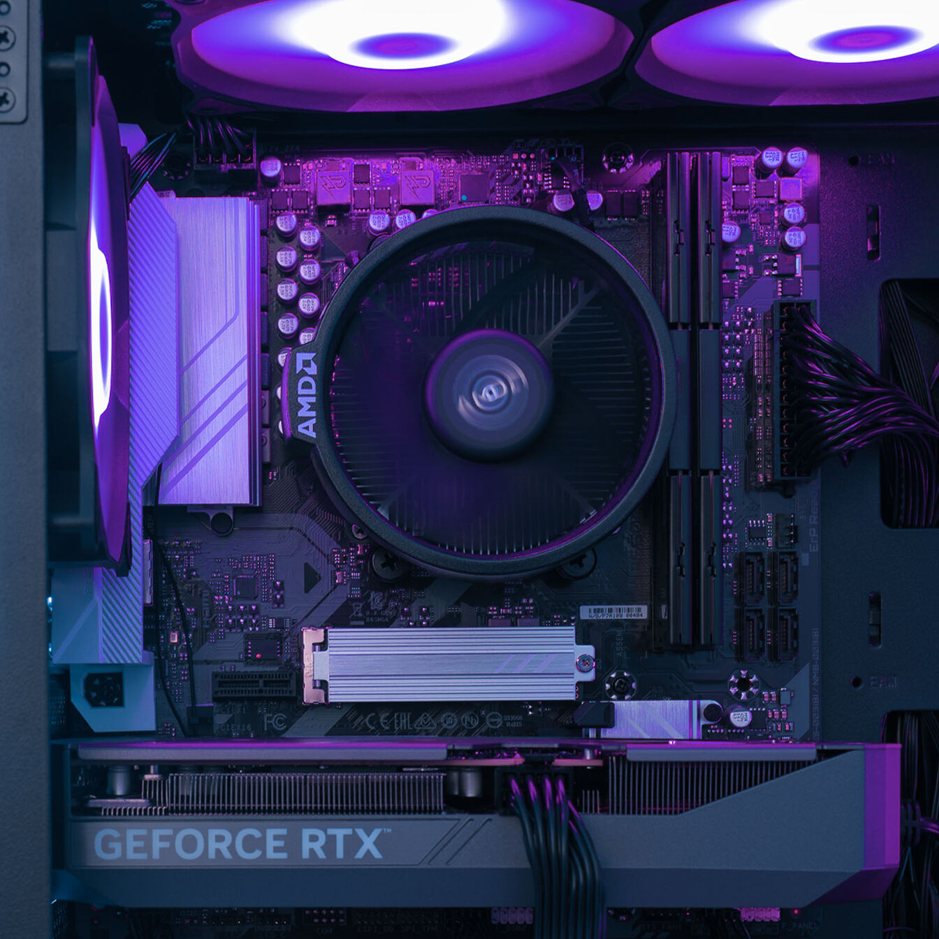 Gaming-PC Mach 2, AMD Ryzen 5 7500F, RTX 5060 Ti 16GB - King Mod Systems - vue 8