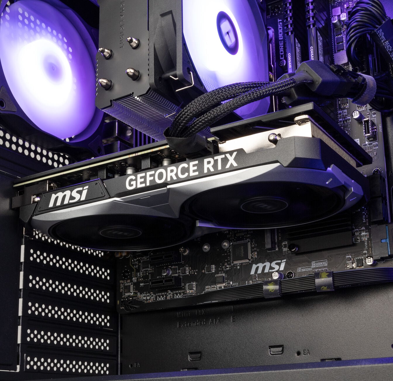 Gaming PC Mach 3.2, AMD Ryzen 7 7700, RTX 5070 - King Mod Systems - vue 7