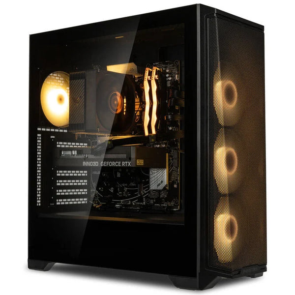 KingForge Gaming-PC Bronze, AMD Ryzen 5 7500F, RTX 5060, Phanteks Eclipse G370A – Fertig-PC - King Mod Systems
