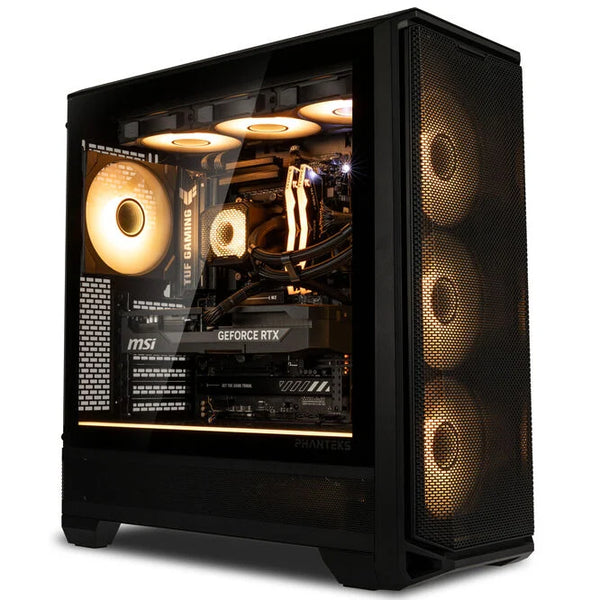 KingForge Gaming-PC Platin, AMD Ryzen 7 7800X3D, RTX 5070 Ti, Phanteks Eclipse G400A – Fertig-PC - King Mod Systems