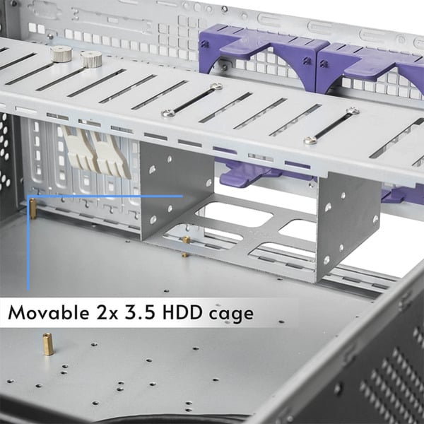 Chieftec UNC-409S-AIO-OP, Rack, Server-Gehäuse - Chieftec - vue 11