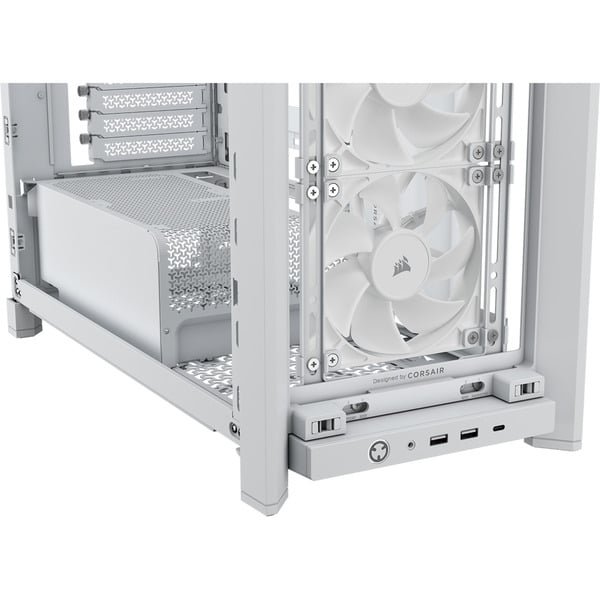 Corsair FRAME 4000X RS White, Tower-Gehäuse - Corsair - vue 10