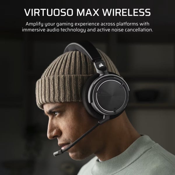 Corsair VIRTUOSO MAX WIRELESS, casque gaming - Corsair - vue 4