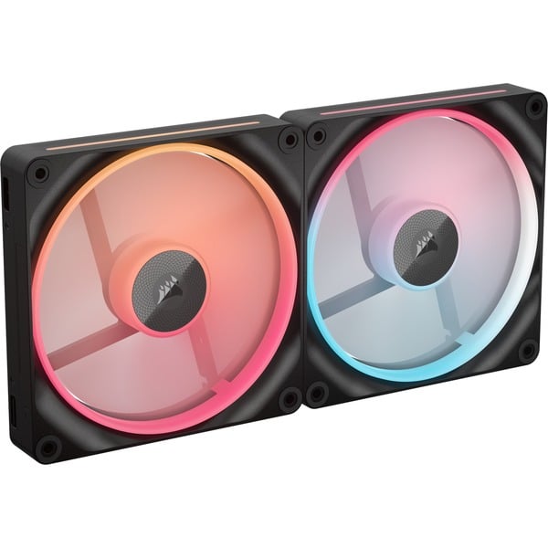 Corsair iCUE LINK LX140-R RGB PWM Reverse, Gehäuselüfter - Corsair - vue 2