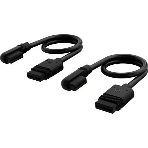 (€ 6,30 / pièces) Corsair iCUE LINK Slim-câble, 200mm, 90° abgewinkelt - Corsair
