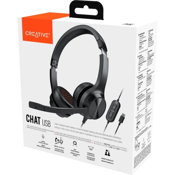 Creative Chat USB, Headset - Creative - vue 5