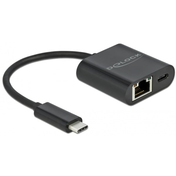 € 24,78 DeLOCK Adapter USB-C > Gigabit LAN, avec PD Anschluss - DeLOCK