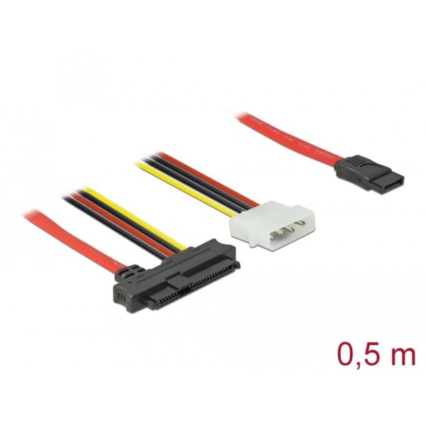 DeLOCK Adapterkabel SAS SFF-8482 > SATA 7Pin - DeLOCK - vue 2