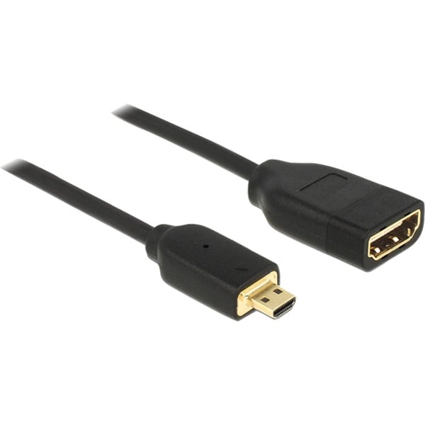 DeLOCK Adapterkabel micro HDMI - HDMI 4K - DeLOCK