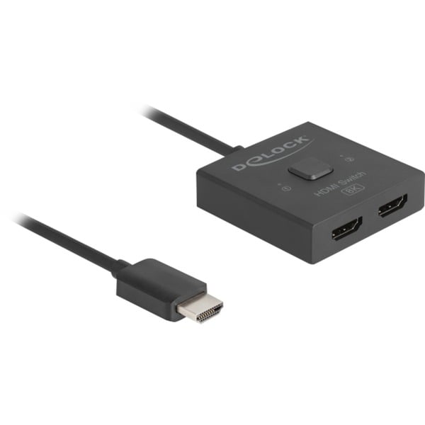 DeLOCK HDMI Switch 2 > 1 bidirektional 8K - DeLOCK