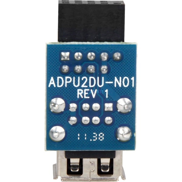 DeLOCK USB 2.0 Adapter, 9 Pin Header > 2x USB-A Buchse - DeLOCK - vue 4