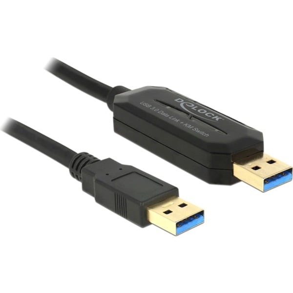 DeLOCK USB 3.2 Gen 1 DataLink câble, USB-A Stecker > USB-A Stecker - DeLOCK
