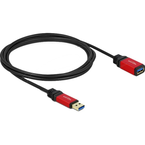 DeLOCK USB 3.2 Gen 1 Verlängerungskabel, USB-A Stecker > USB-A Buchse - DeLOCK