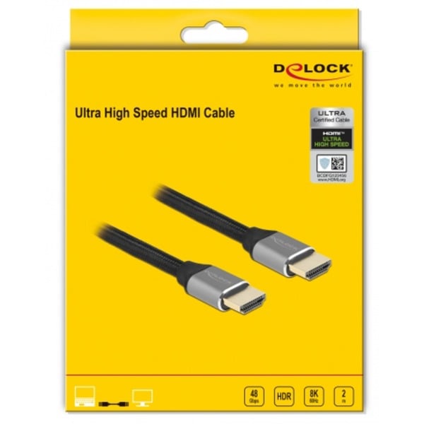 DeLOCK Ultra High Speed HDMI-câble 48 Gbps 8K 60Hz - DeLOCK - vue 3