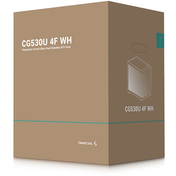 DeepCool CG530U 4F WH, Tower-Gehäuse - DeepCool - vue 9