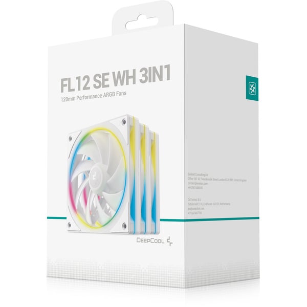 DeepCool FL12 SE WH, Gehäuselüfter - DeepCool - vue 7