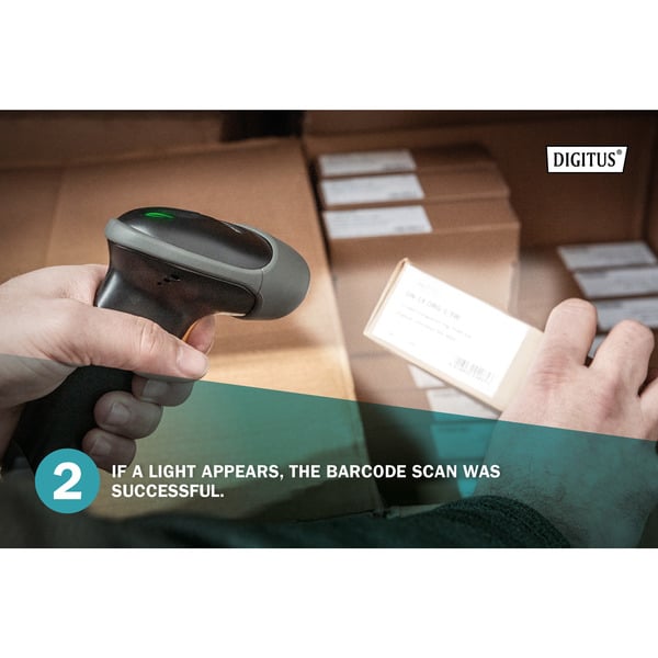 Digitus 2D Bluetooth Barcode Scanner, Barcode-Scanner - Digitus - vue 7