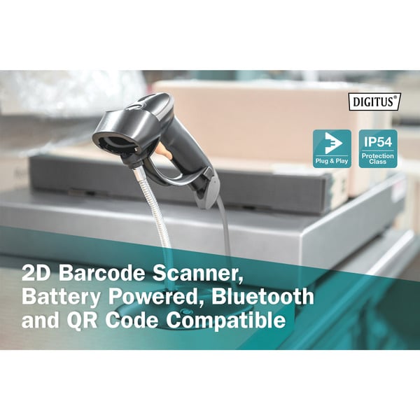 Digitus 2D Bluetooth Barcode Scanner, Barcode-Scanner - Digitus - vue 9