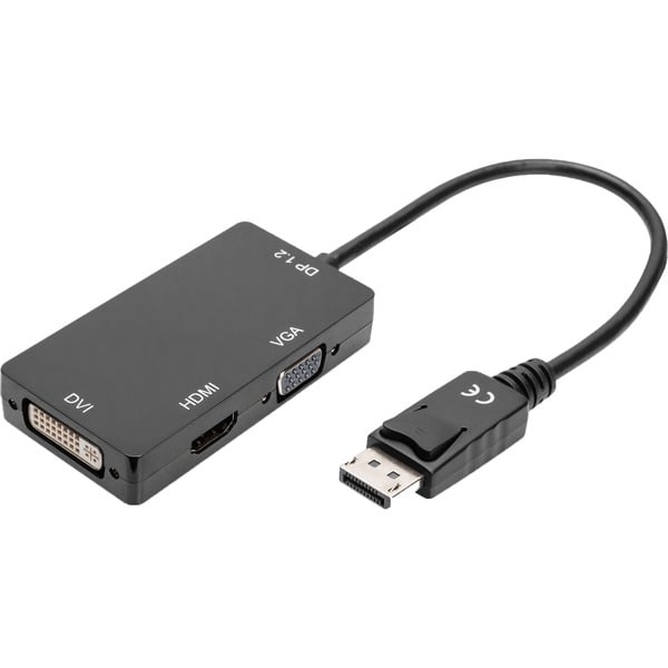 € 24,29 Digitus 3in1 Adapter/Konverter DisplayPort > DisplayPort + HDMI + DVI + VGA - Digitus