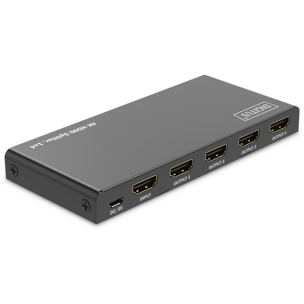 Digitus 4K HDMI Splitter, 1x4 - Digitus - vue 2