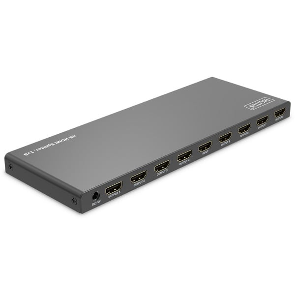 Digitus 4K HDMI Splitter, 1x8 - Digitus - vue 2