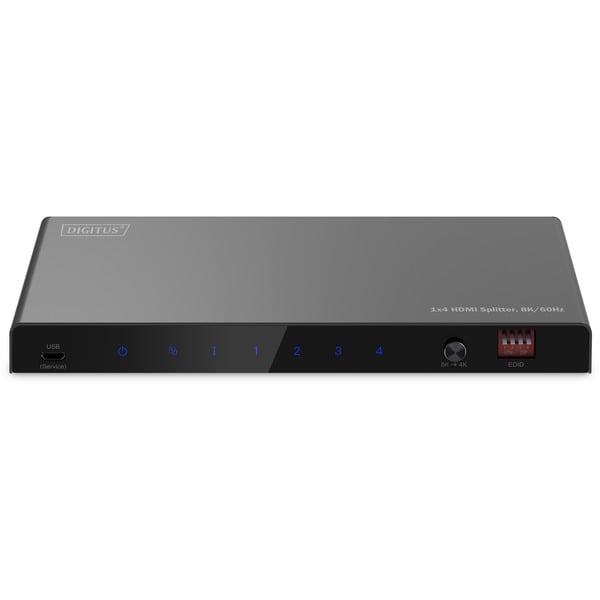Digitus 8K HDMI Splitter, 1x4 - Digitus - vue 3